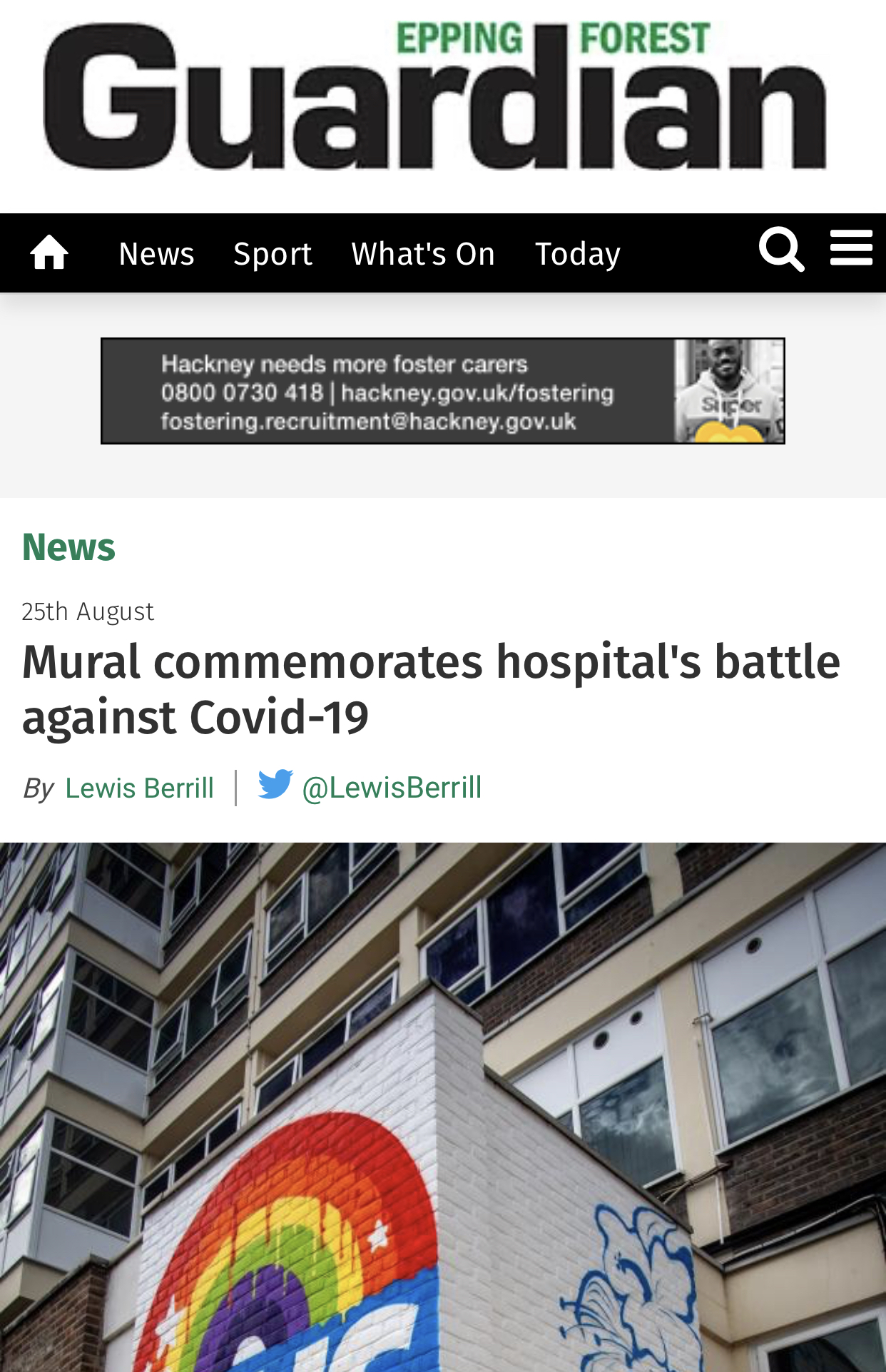 NHS Hospital Wall Mural NHS Hospital Wall Mural
